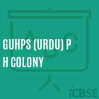 Guhps (Urdu) P H Colony Middle School Logo