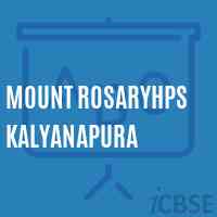 Mount Rosaryhps Kalyanapura Middle School Logo