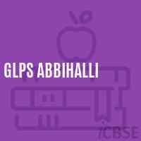 Glps Abbihalli Primary School Logo