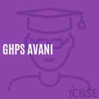 Ghps Avani Middle School Logo