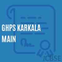 Ghps Karkala Main Middle School Logo