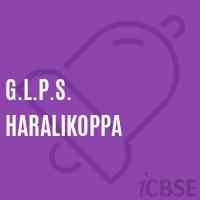 G.L.P.S. Haralikoppa Primary School Logo