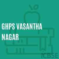 Ghps Vasantha Nagar Middle School Logo