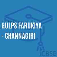 Gulps Farukiya - Channagiri Primary School Logo