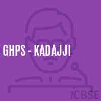 Ghps - Kadajji Middle School Logo