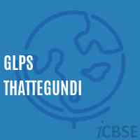 Glps Thattegundi Primary School Logo