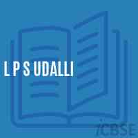 L P S Udalli Primary School Logo
