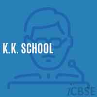 K.K. School Logo