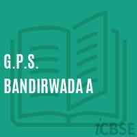 G.P.S. Bandirwada A Primary School Logo