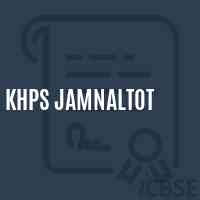 Khps Jamnaltot Middle School Logo