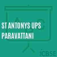 St Antonys Ups Paravattani Middle School Logo