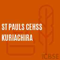 St Pauls Cehss Kuriachira Senior Secondary School Logo