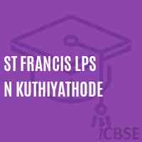 St Francis Lps N Kuthiyathode Primary School Logo