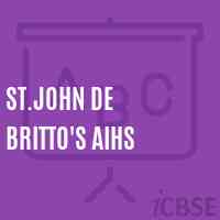 St.John De Britto'S Aihs Secondary School Logo