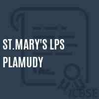 St.Mary'S Lps Plamudy Primary School Logo