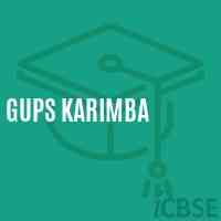 Gups Karimba Middle School Logo
