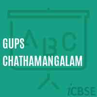 Gups Chathamangalam Middle School Logo