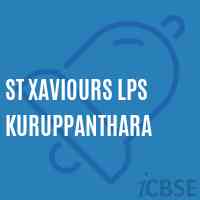 St Xaviours Lps Kuruppanthara Primary School Logo