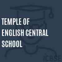 Temple of English Central School Logo