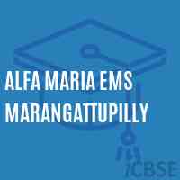 Alfa Maria Ems Marangattupilly Primary School Logo