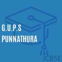 G.U.P.S Punnathura Middle School Logo