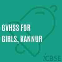 Gvhss For Girls, Kannur Senior Secondary School Logo