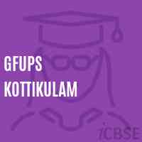 Gfups Kottikulam Middle School Logo