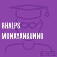 Bhalps Munayankunnu Primary School Logo