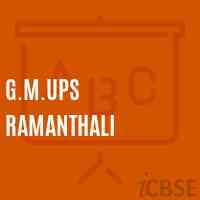 G.M.Ups Ramanthali Middle School Logo