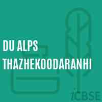 Du Alps Thazhekoodaranhi Primary School Logo
