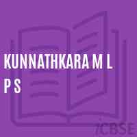 Kunnathkara M L P S Primary School Logo