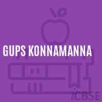 Gups Konnamanna Upper Primary School Logo