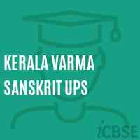 Kerala Varma Sanskrit Ups Upper Primary School Logo