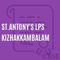 St.Antony'S Lps Kizhakkambalam Primary School Logo