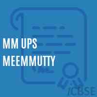 Mm Ups Meemmutty Upper Primary School Logo