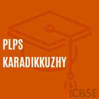 Plps Karadikkuzhy Primary School Logo