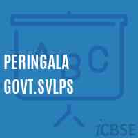 Peringala Govt.Svlps Primary School Logo