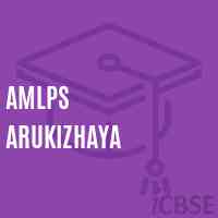 Amlps Arukizhaya Primary School Logo