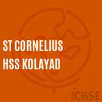 St Cornelius Hss Kolayad High School Logo