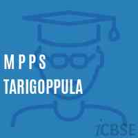 M P P S Tarigoppula Primary School Logo