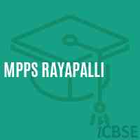 Mpps Rayapalli Primary School Logo