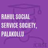 Rahul Social Service Society, Palakollu School Logo