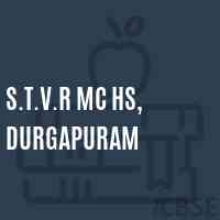 S.T.V.R Mc Hs, Durgapuram Secondary School Logo