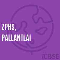 Zphs, Pallantlai Secondary School Logo