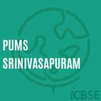 Pums Srinivasapuram Middle School Logo