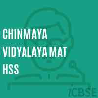 Chinmaya Vidyalaya Mat Hss Senior Secondary School Logo