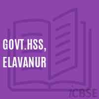 Govt.Hss, Elavanur High School Logo