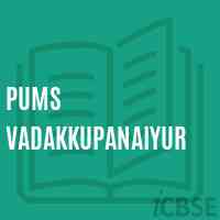 Pums Vadakkupanaiyur Middle School Logo