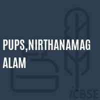 Pups,Nirthanamagalam Primary School Logo