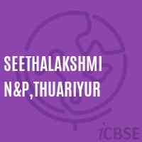 Seethalakshmi N&p,Thuariyur Primary School Logo